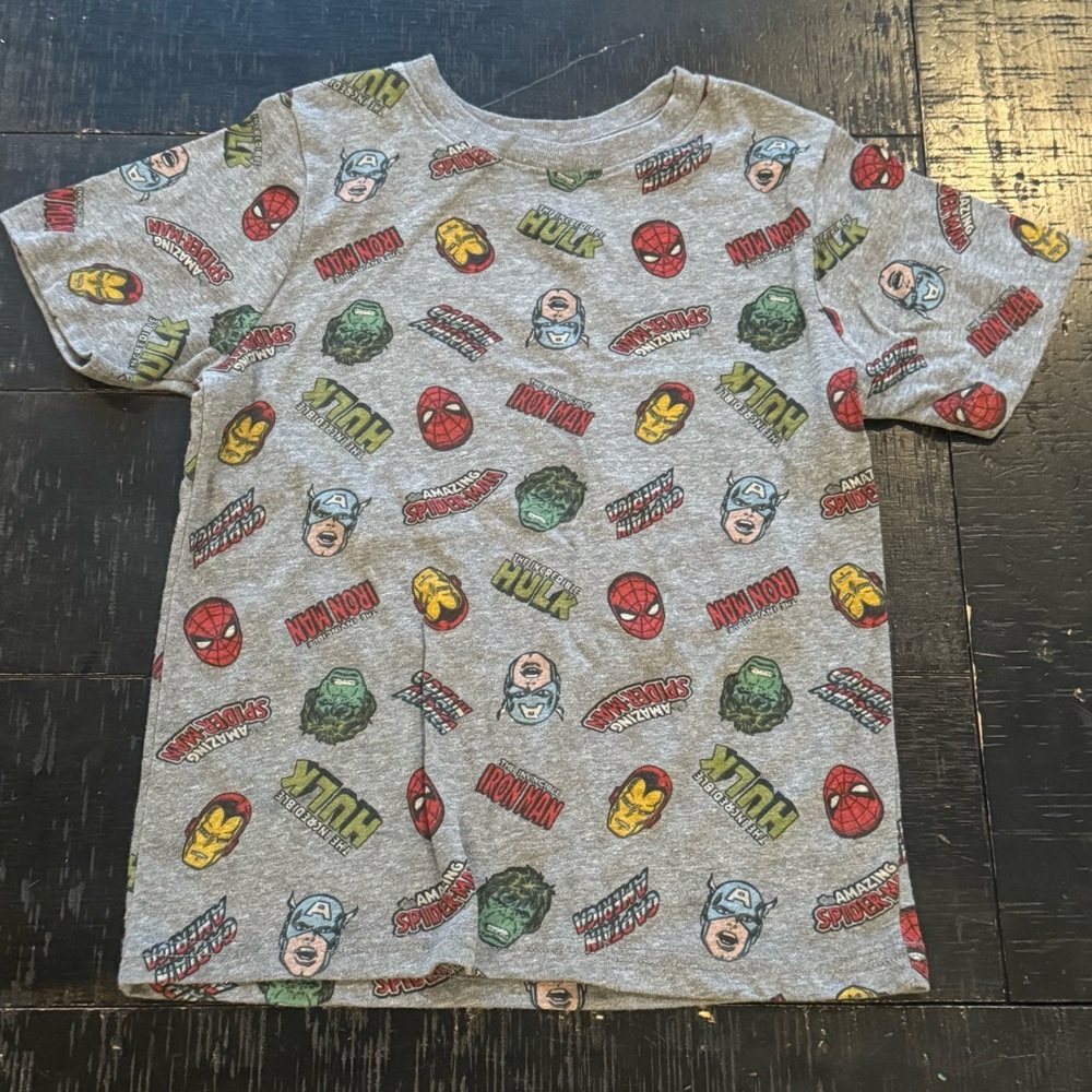Marvel Kids Superhero Icons T-Shirt